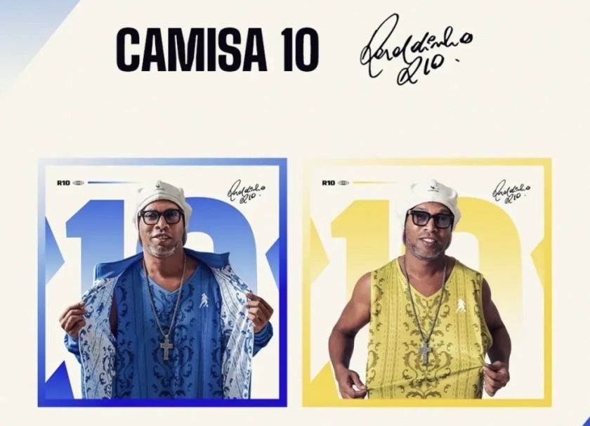 Ronaldinho lanza su primer disco llamado ‘Camisa 10’
