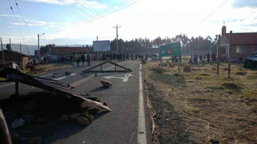 El día 41 de los conflictos en Bolivia hay más de 90 puntos de bloqueo