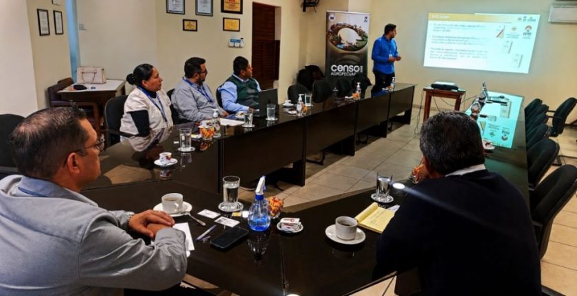 INE y Anapo coordinan la realización del Censo Agropecuario