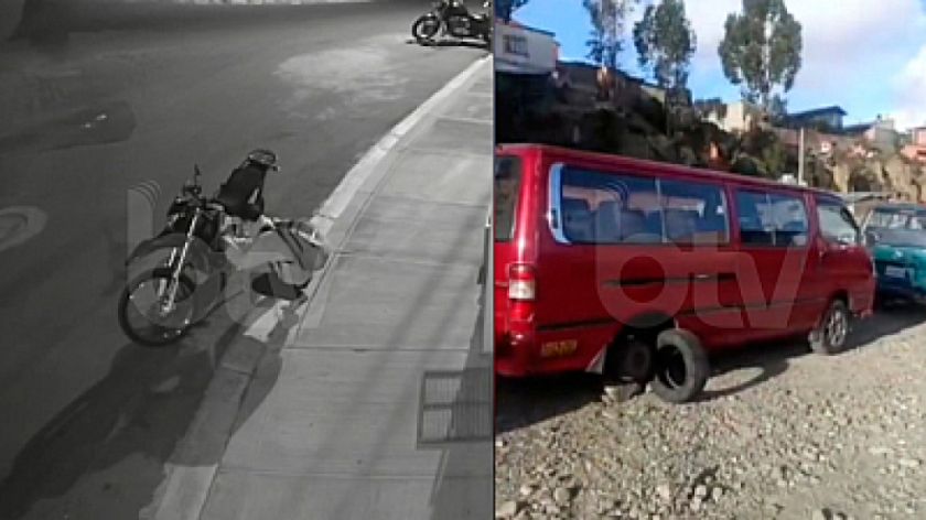 La Paz: Denuncian que delincuentes aprovechan filas por combustible para robar gasolina y autopartes 