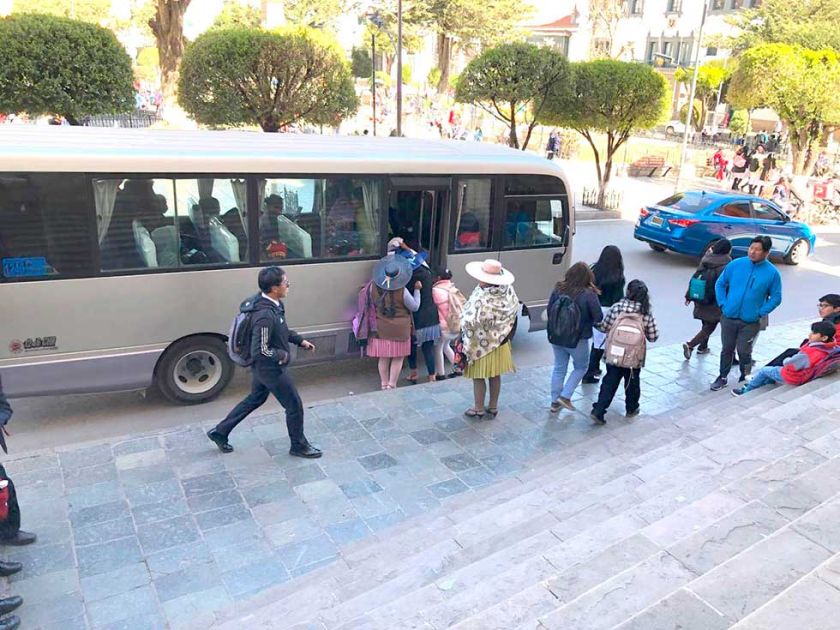 Concejo pide clases virtuales ante la falta de transporte en Potosí 