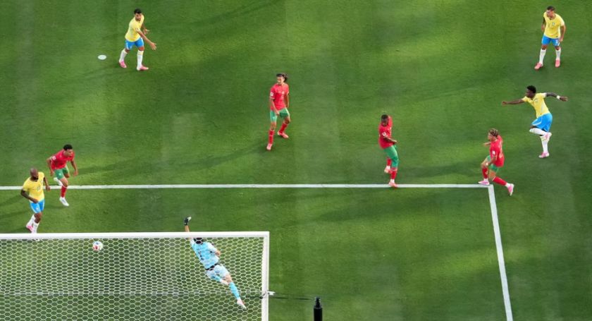 Mundial 2026. Culmina el primer tiempo Brasil empata con Marruecos 1-1