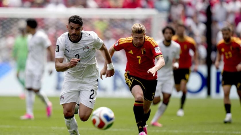 Bélgica reacciona a tiempo y rescata un punto ante Egipto