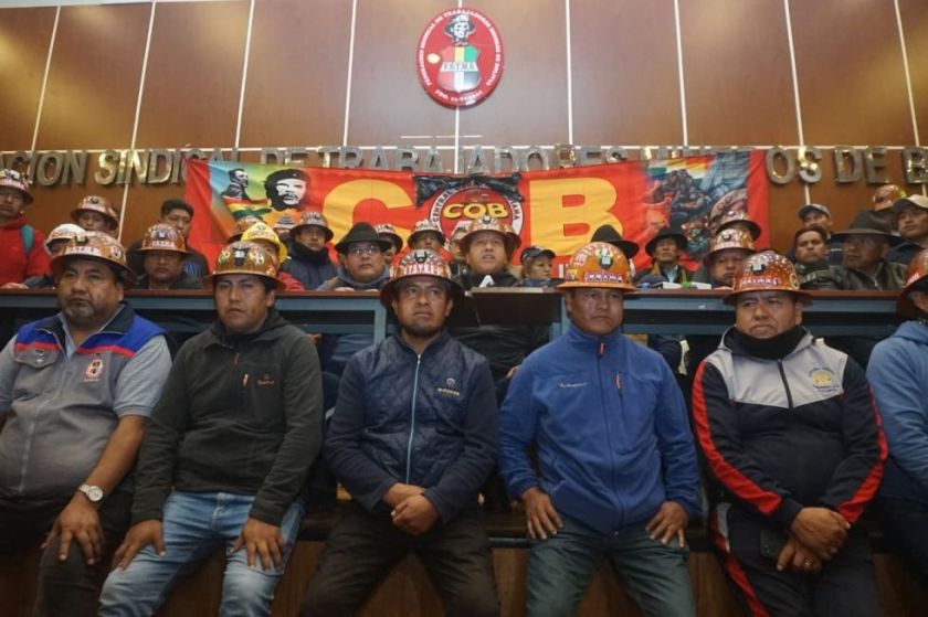 Gobierno rechaza la amnistía general que pide la COB, pero propone revisar detenciones