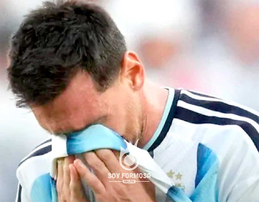 Delicado el padre de Messi