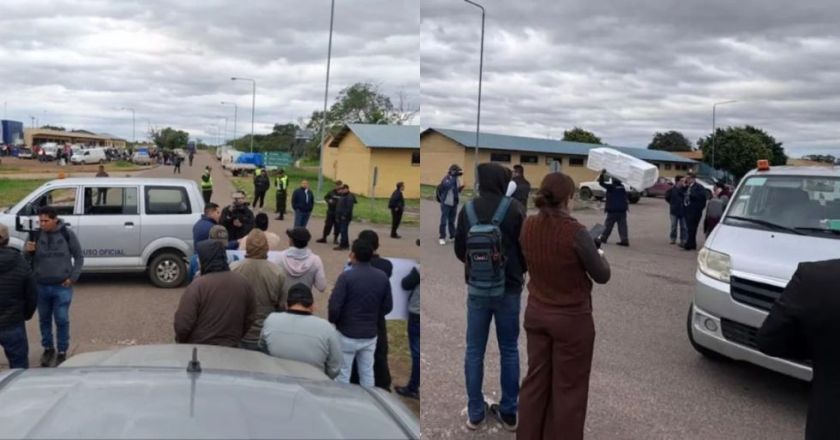 Santa Cruz: Productores y transporte protestan en Viru Viru tras bloqueos 
