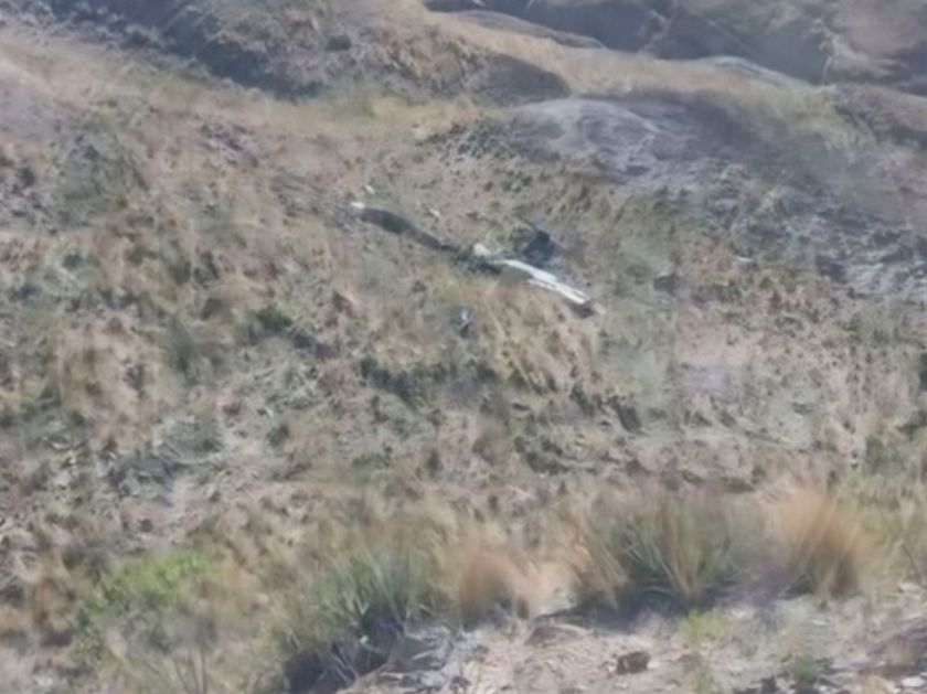 FAB confirma que no hay sobrevivientes tras el accidente en el cerro Sayari