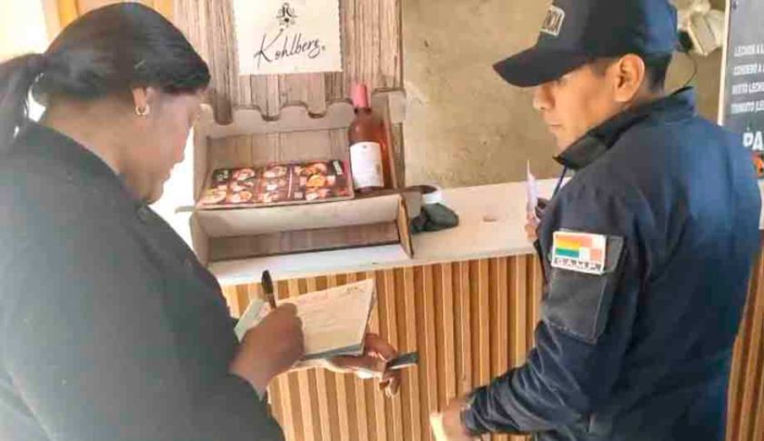 Intendencia Municipal cumple controles sorpresa en restaurante y churrasquerías en la zona Los Pinos