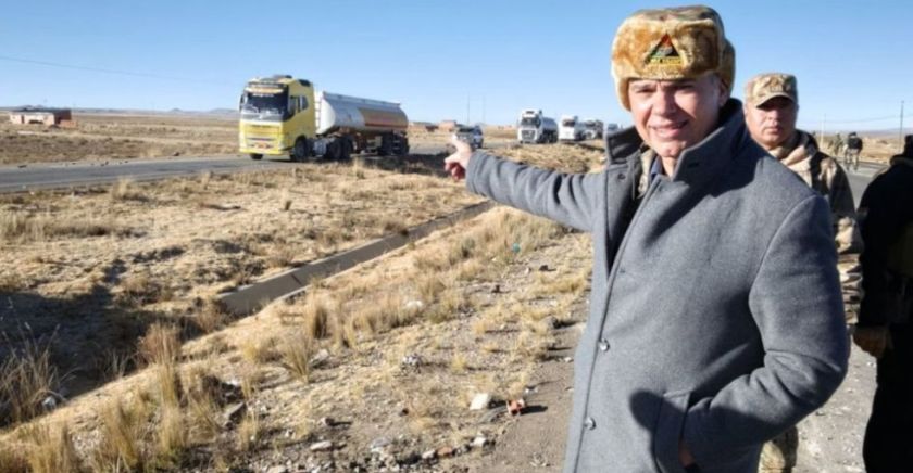 Operativo deja expedita la carretera La Paz–Oruro