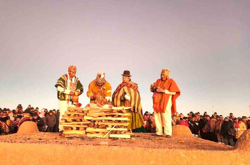 Visitas a Tiwanaku caen de 15.000 a 800 visitantes 