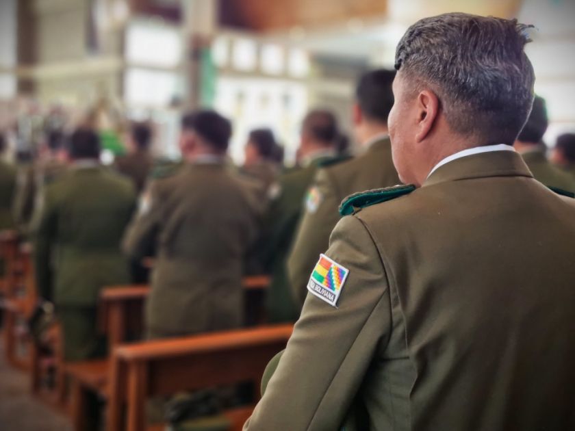 La Policía celebra su Bicentenario en medio de la crisis por los bloqueos
