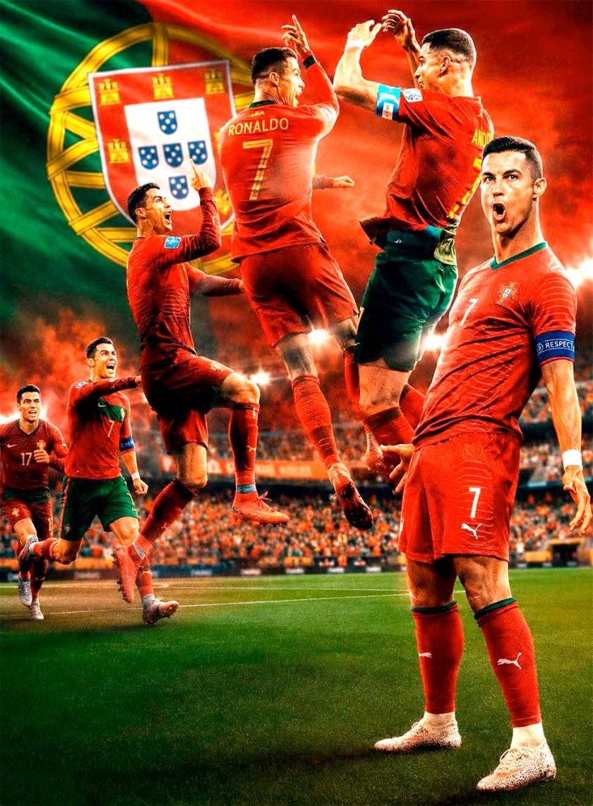CR7 presente