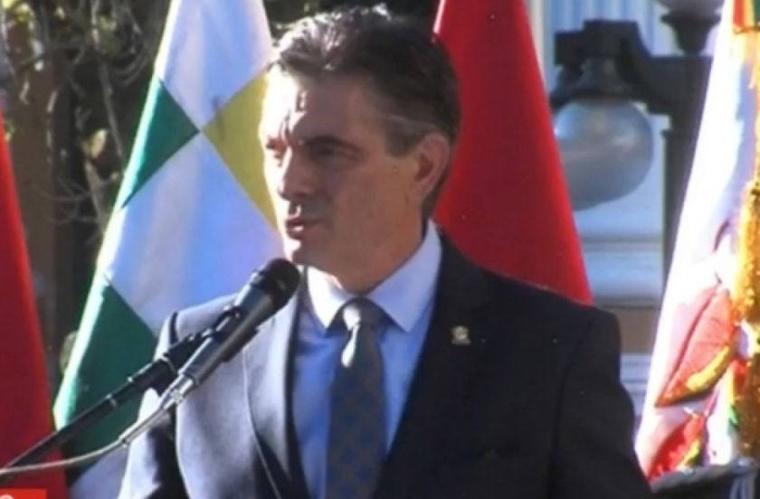 Presidente Paz homenajea a la Policía Boliviana en su Bicentenario y resalta su servicio a la patria