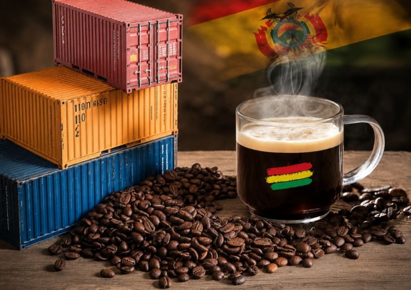 Exportación de café boliviano alcanzó récord de $us 17 millones en 2025