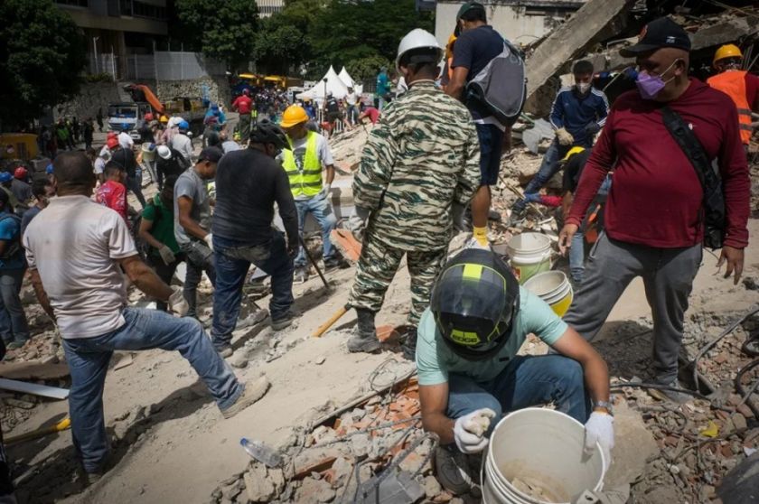 Venezuela: Suben a 188 los fallecidos y a 1.520 los heridos tras los terremotos