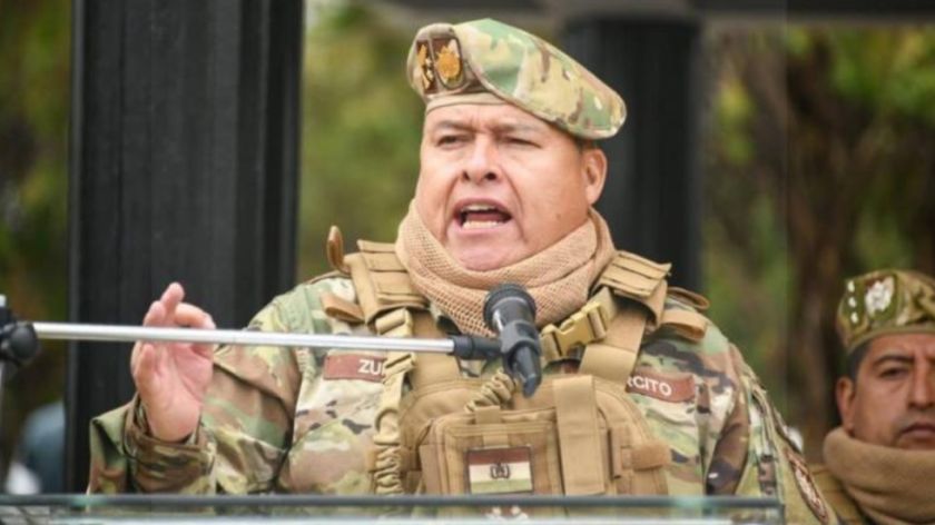 ¿Qué dijo Zuñiga a dos años de la asonada militar?