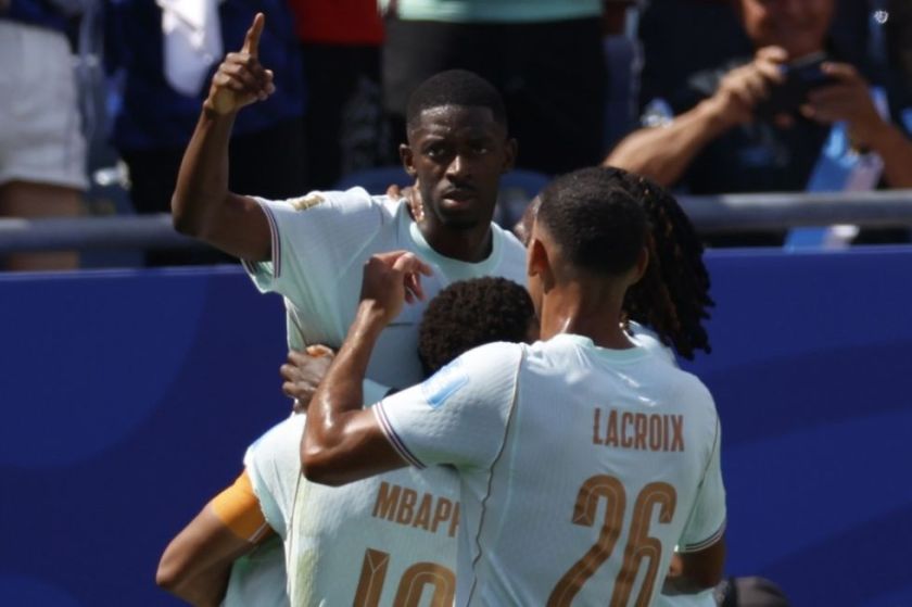 Francia y Dembélé se exhiben ante una Noruega sin Haaland