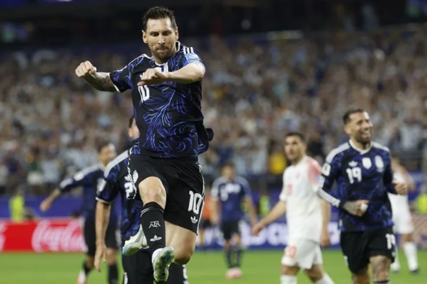 Mundial 2026: Messi sumo un gol en media hora de juego y Argentina se llevo la victoria ante Jordania 