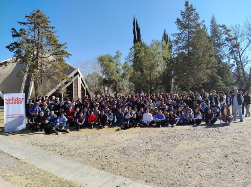 El arte y la participación juvenil se unieron en Cochabamba por el cuidado del medio ambiente