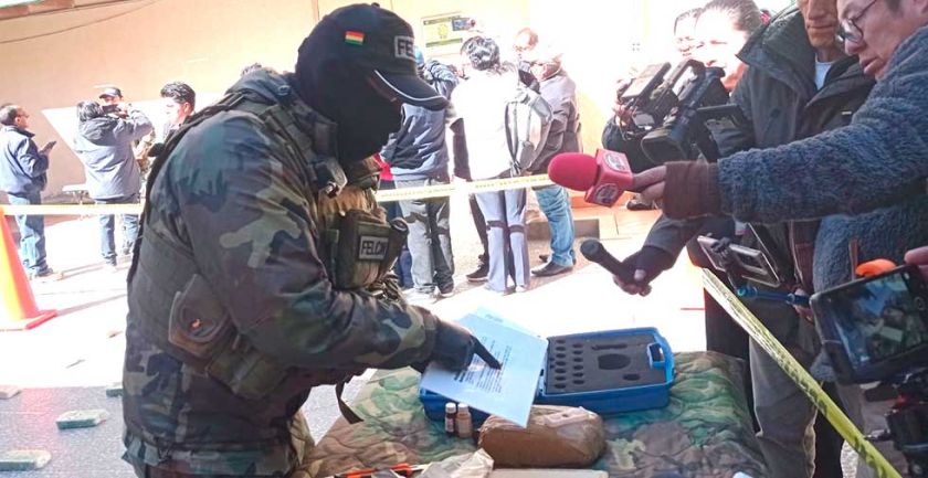 Felcn afecta al narcotráfico en más de $us 335 mil en dos operativos