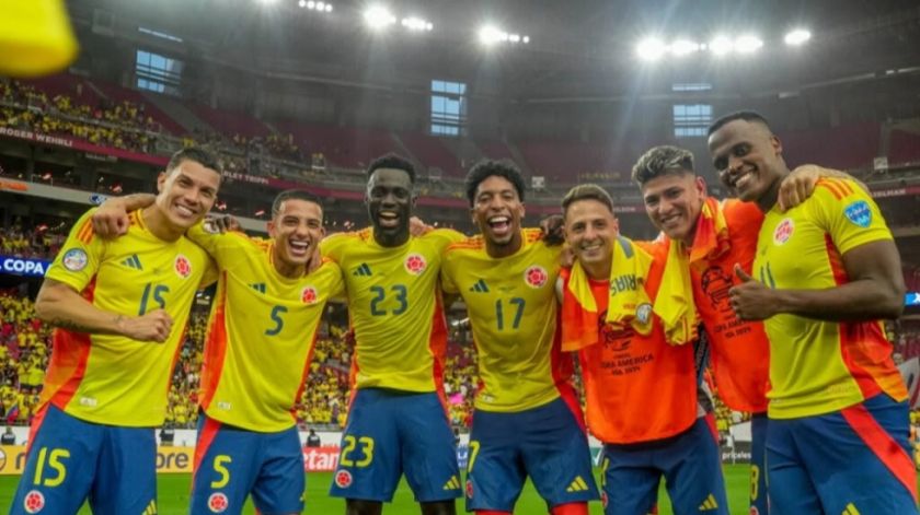 Colombia, la única selección que jugó en los tres países organizadores