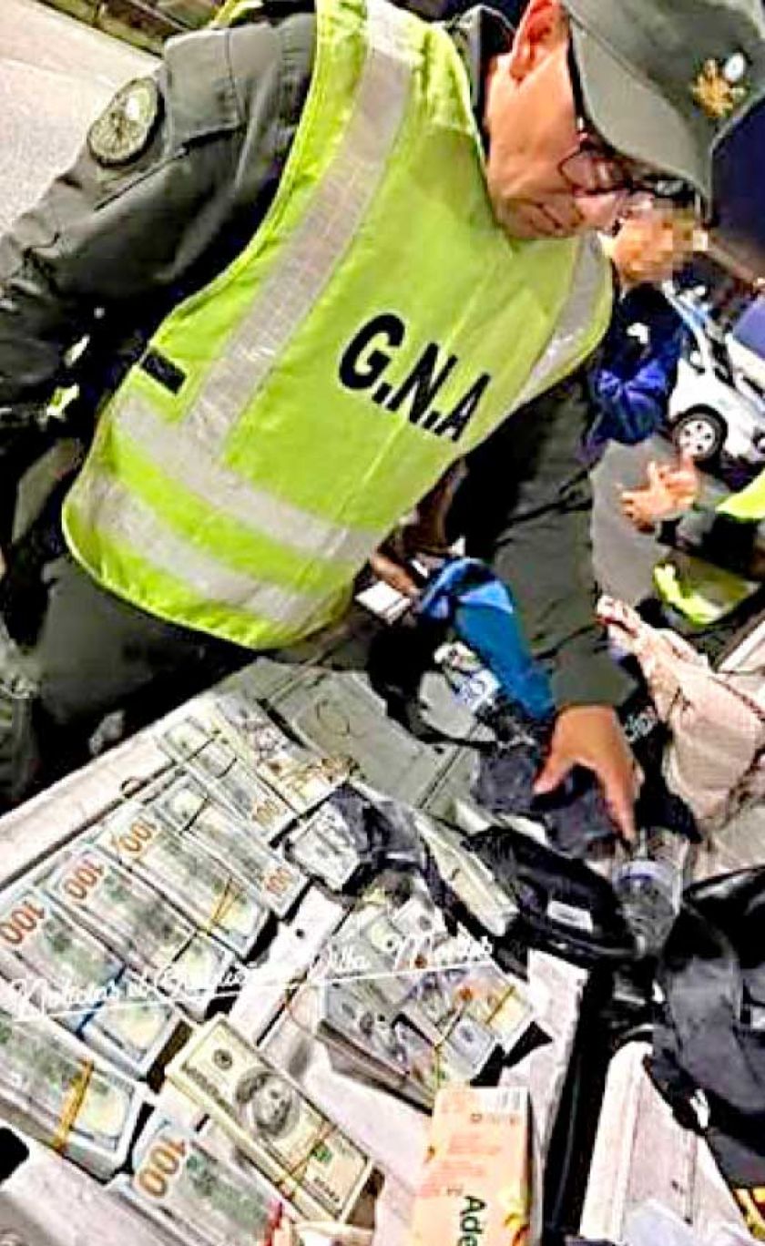 Chile: Detienen a un chofer boliviano con $us 279.800