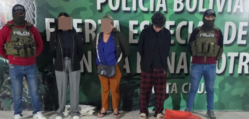 Envían a Palmasola a una policía y dos familiares investigados por tráfico
