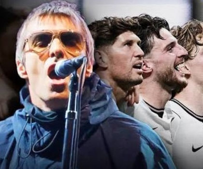 Inglaterra celebró con el tema de Oasis y Gallagher envió un mensaje a la selección