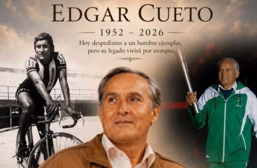 Falleció Edgar Cueto García, ícono del ciclismo boliviano