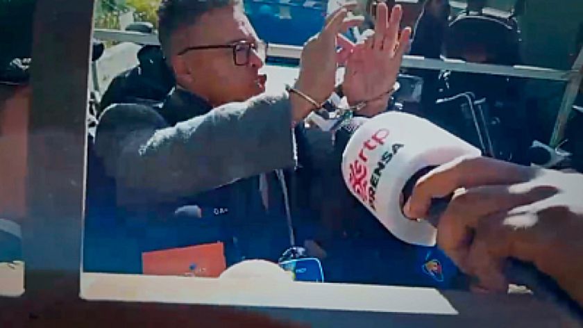 Juan José Zúñiga denuncia 'abuso' antes de su audiencia en La Paz