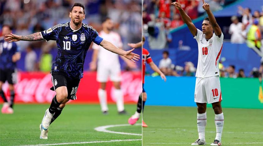Messi-Bellingham, unas “semis” en sus pies