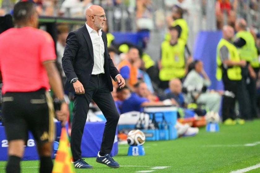 A De la Fuente le gustaría que España jugara la final con Argentina por su amistad con Scaloni