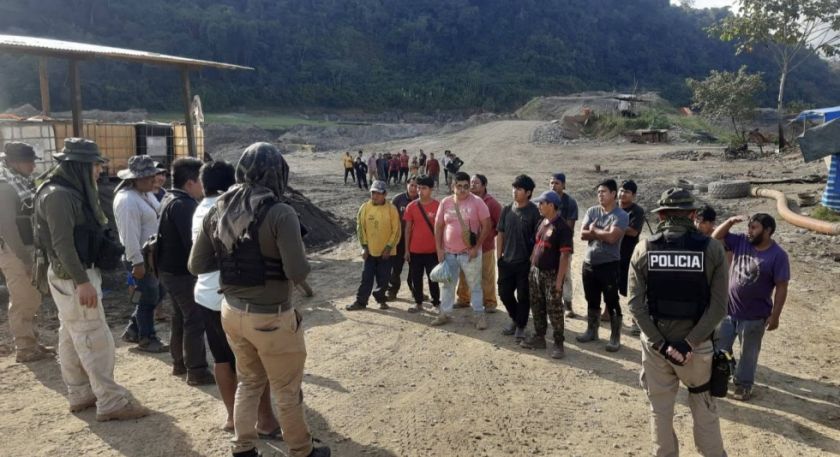 La Paz: AJAM evidencia minería ilegal en la comunidad Mayaya