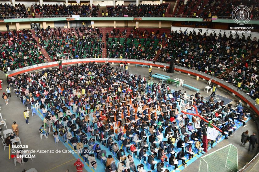 Cerca de 70.000 docentes dieron el Examen de Ascenso de Categoría 2026 en todo el país