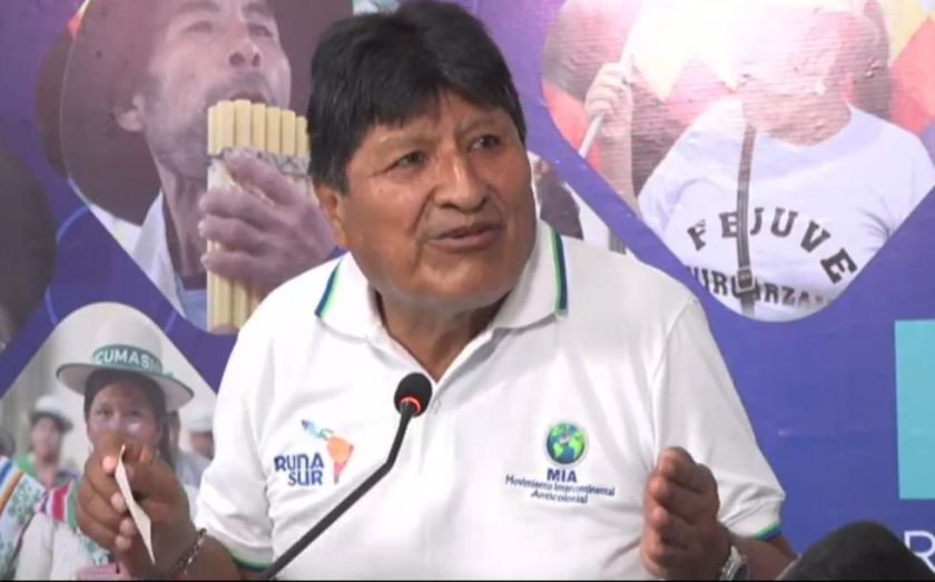 Evo Morales califica de “una mamada” la convocatoria de Paz en Sucre por el 50/50