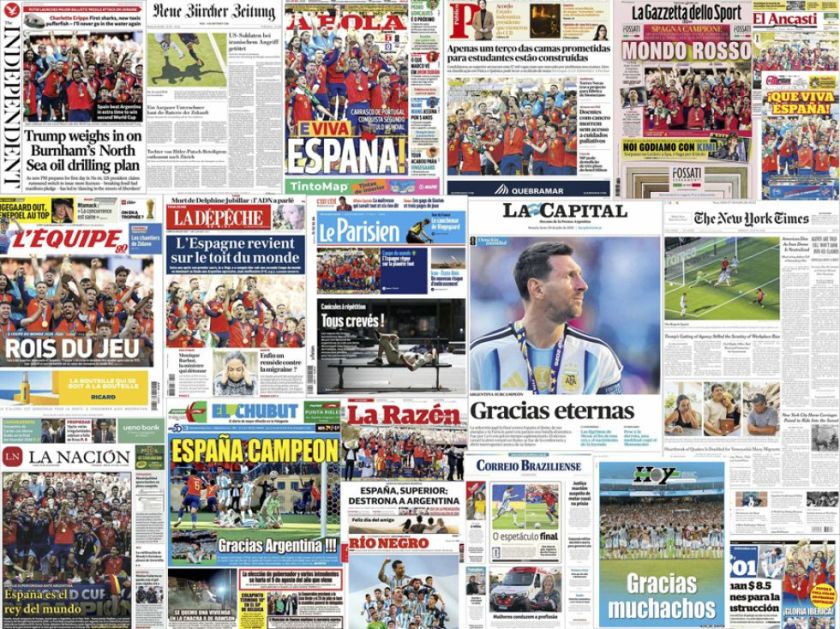 La prensa mundial se rinde a los pies de España, “la mejor selección del siglo XXI”