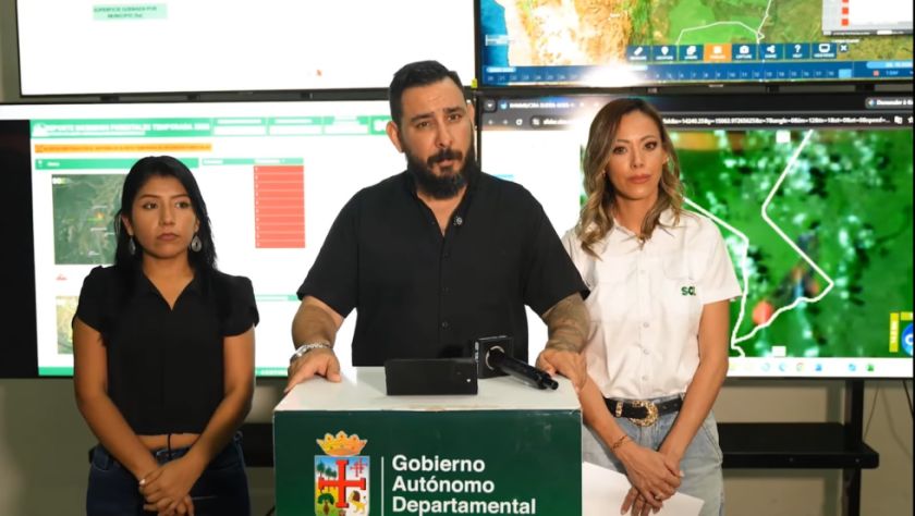 Santa Cruz: Reportan cuatro incendios activos 