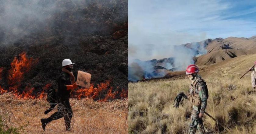 Incendios forestales azotan Santa Cruz, Cochabamba y Tarija en medio de escasez de recursos