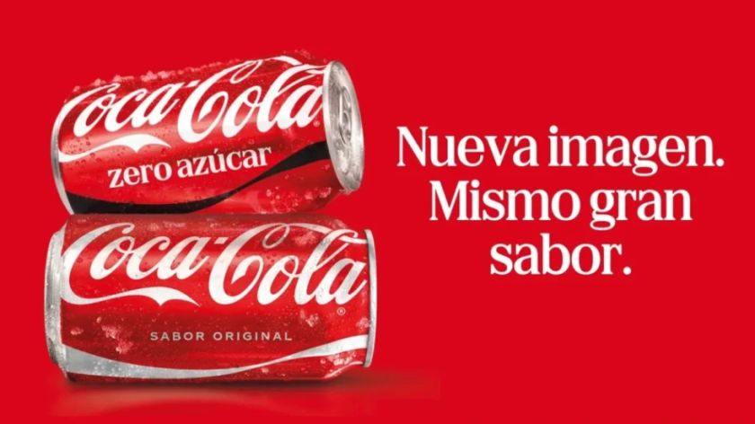 Sabe qué cambios hizo Coca Cola en su imagen global