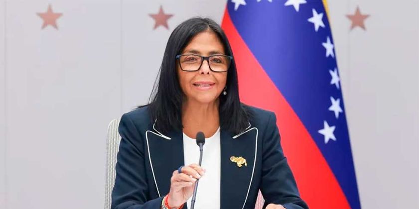 Trump pide inmunidad para Delcy Rodríguez
