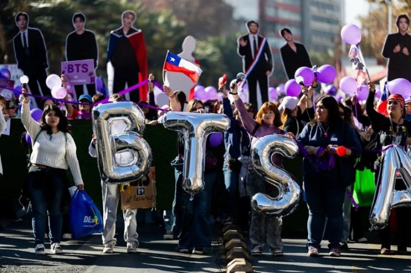 El Gobierno chileno autoriza los conciertos de BTS en el estadio Nacional de Santiago