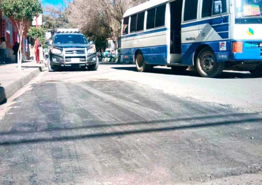 Destinan más de Bs tres millones para mejorar las calles 
