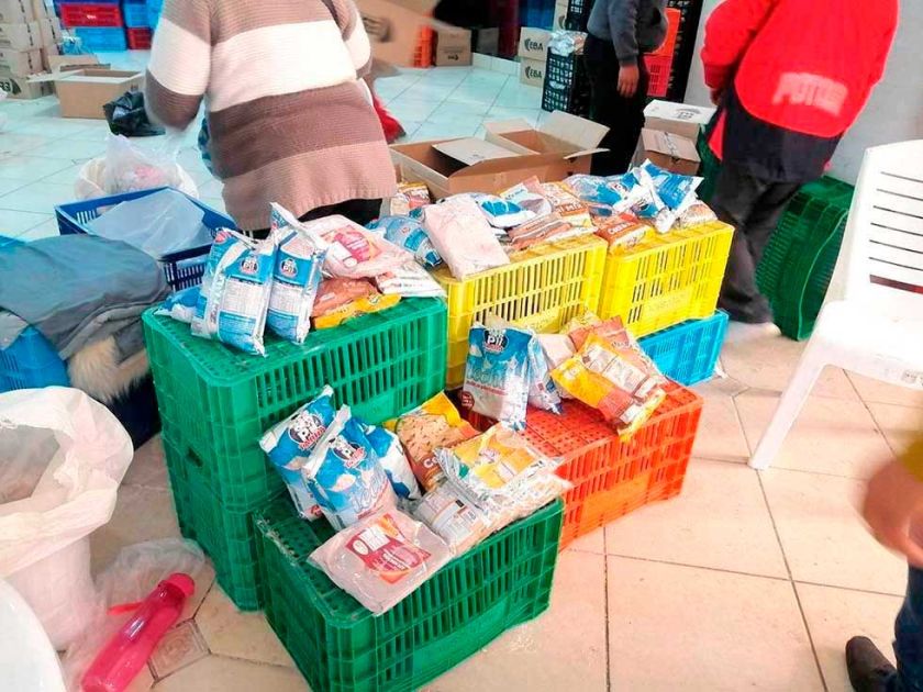 Garantizan la entrega de cinco productos del desayuno escolar
