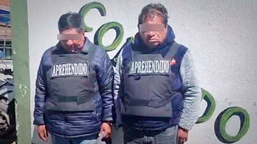 “Nicolás” y “El Bigote”, falsos policías reciben detención domiciliaria
