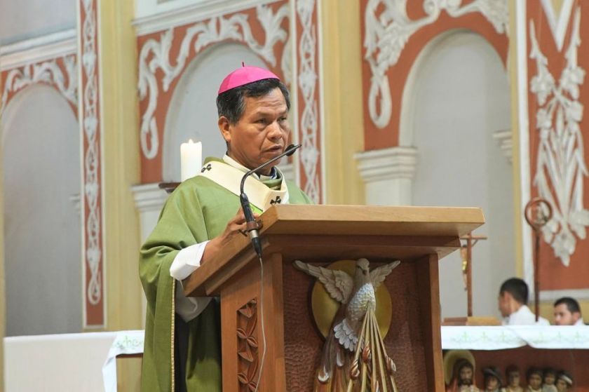 Monseñor Leigue pide a autoridades actuar con sabiduría y capacidad de consenso
