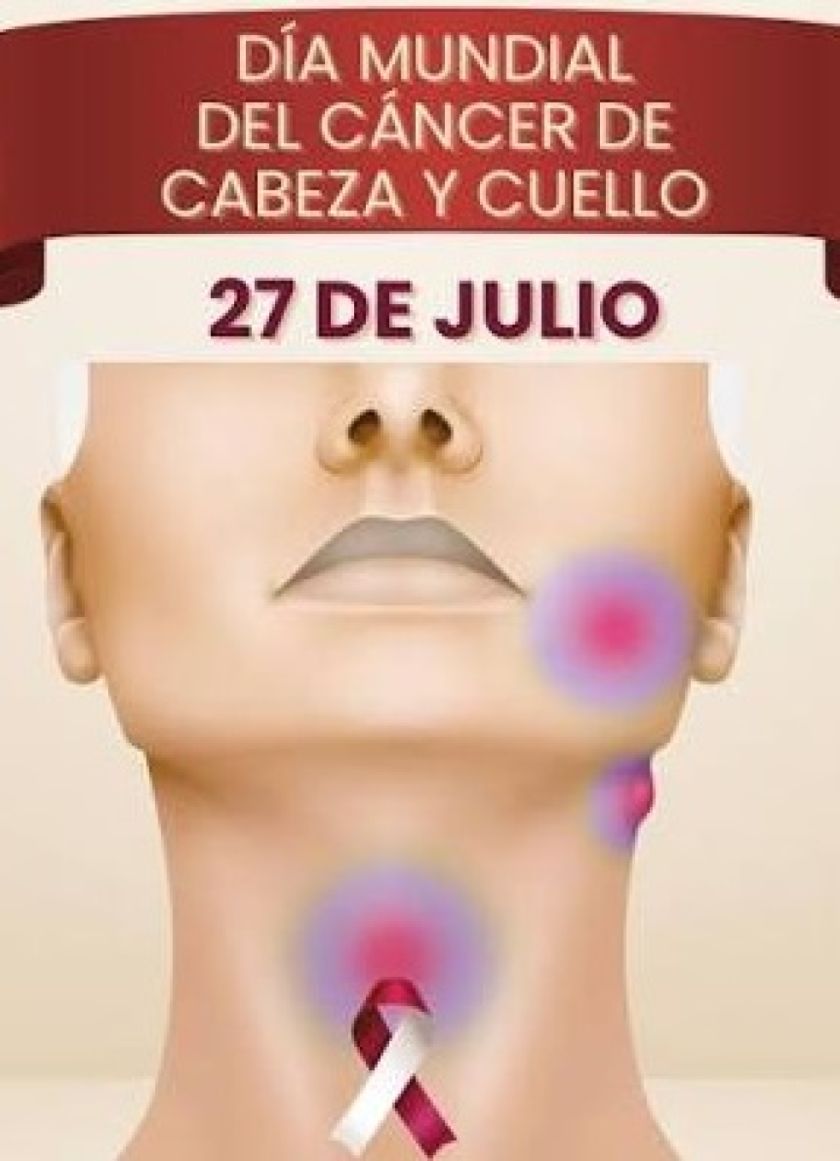 Hoy se recuerda el día mundial contra el cáncer de cabeza y cuello