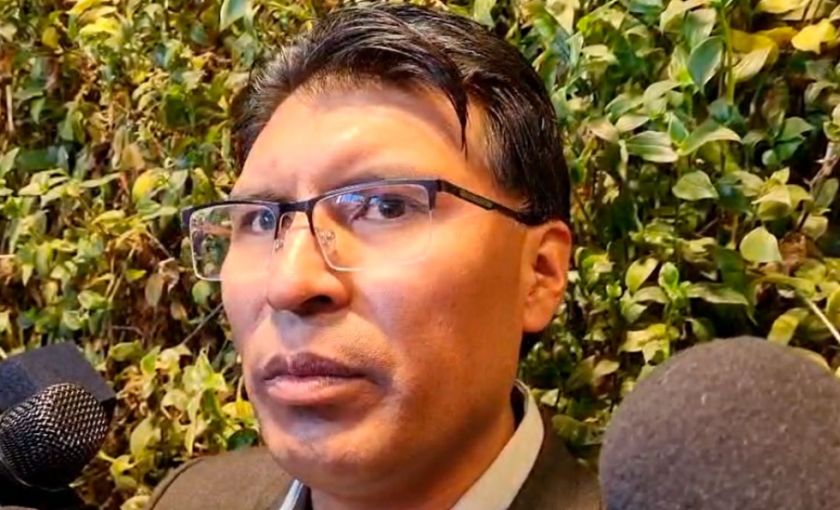 Nilton Condori niega declaraciones sobre pedido de renuncia de Rodrigo Paz