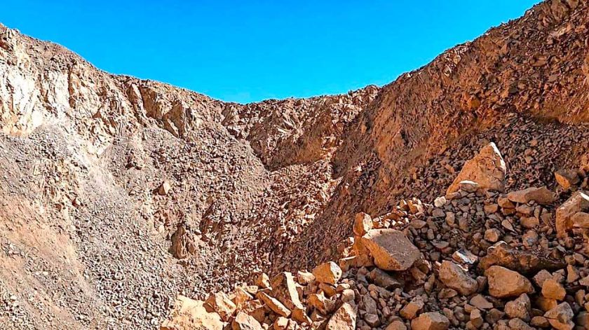 Concejales evidencian un creciente deterioro del Cerro Rico de Potosí