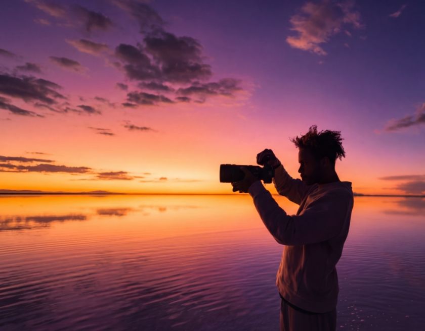 Inauguran el primer Festival Internacional de Cine en el Salar de Uyuni