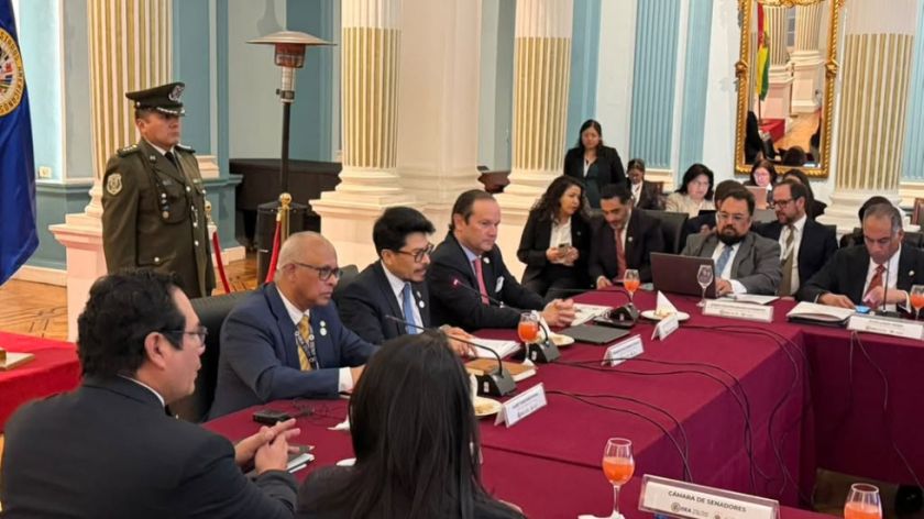 OEA comienza reuniones en Bolivia para evaluar situación tras bloqueos